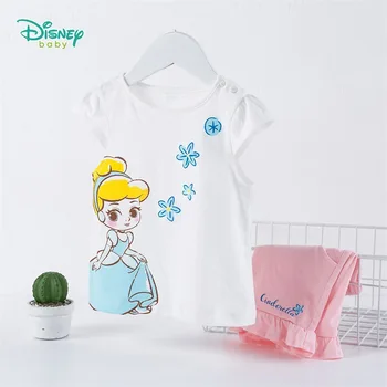 

Children's Clothing Girl Suit Summer New Casual Short-sleeved Shirt Cotton Shorts Two-piece Set
