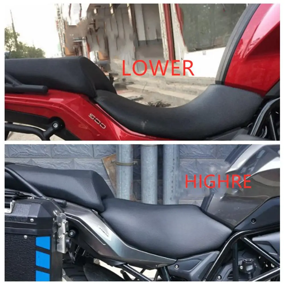 Для Benelli TRK502 TRK 502 Ретро модифицированное горб сиденье ниже выше 30 мм Седло Подушка