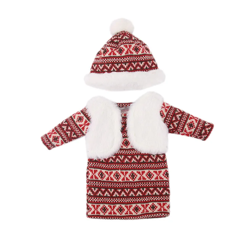 Модные зимние пуховики с капюшоном и свитера для 18-дюймовые Американский 43 см для ухода за ребенком для мам кукла аксессуары для одежды, для девочек, игрушки и рождественские подарки - Цвет: n1589