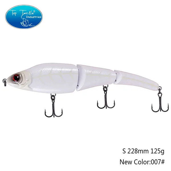 Artificial Sinking Fishing Lure Swimbait 230mm 125g 3-Segements Jointed  Lures ABS PlasticTackle For Pike Musky Perch Wobbler - AliExpress