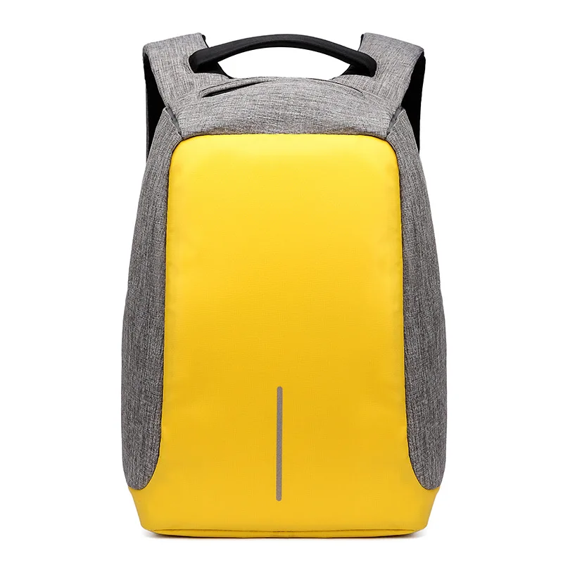 

New Style Oxford Cloth Double Backpack Men's Business Computer Backpack Creative USB Anti-theft Backpack