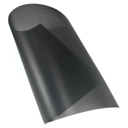 Maille d'ordinateur 1m 30CM, boîtier PC en PVC, bricolage, refroidisseur de ventilateur, filtre à poussière noir, boîtier réseau, couvercle anti poussière, châssis, housse anti poussière 