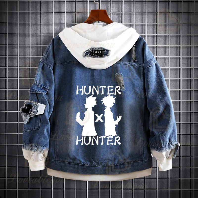 Hip Hop Cute Hooded Denim Jeans Mix 