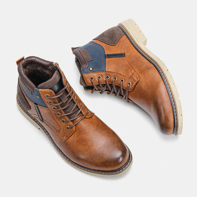 Big Men Work Boots Warmproof Man Shoe Boot Winter Shoes - Men's Boots - AliExpress