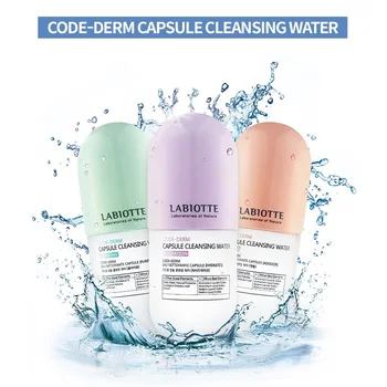 

LABIOTTE Code-Derm Capsule Cleansing Water 120ml Makeup Remover Liquid Deep Cleansing Water Fresh Gentle Liquid Natural Brighten