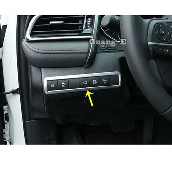 

For Toyota New Camry XV70 2017 2018 2019 2020 Car Stick Styling Cover ABS Silver Front Head Light Switch Trim Frame Lamp