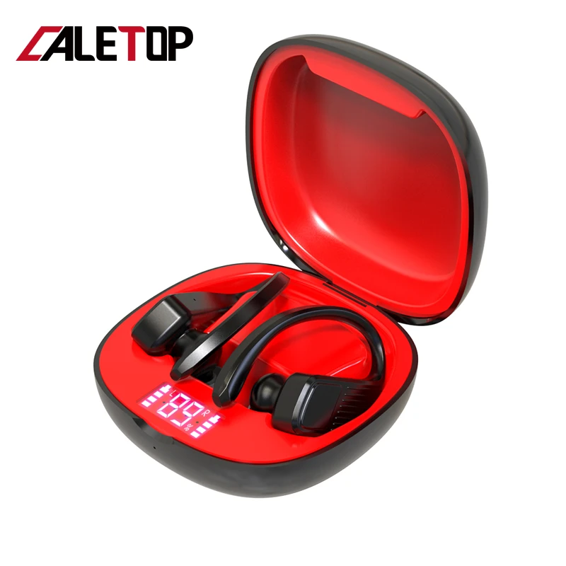 Спортивные наушники-вкладыши Caletop TWS беспроводные наушники для бега IPX5 Bluetooth с