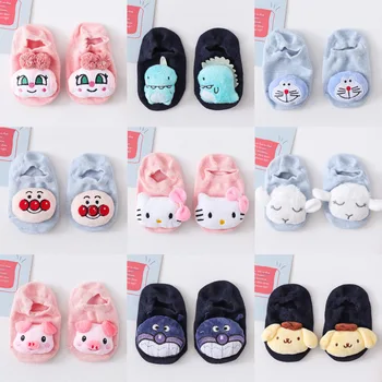 

1 Pair Baby Cartoon Socks Cotton Girls Boys Rubber Anti Slip Floor Kids Toddlers Autumn Spring Newborn Kawaii Infant Gift Socks