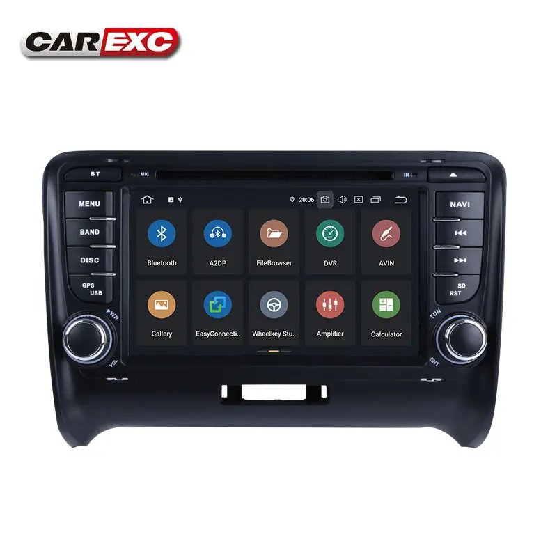 Discount Android 9.0 Octa Cores Car DVD Player For Audi TT 2006-2012 With Canbus WIFI Radio GPS Bluetooth USB DVD Multimedia DSP Carplay 5