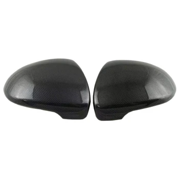 

Car Styling Carbon Fiber Rear View Door Side Mirror Cover Trim over lay Molding Garnish Decoration for Hyundai Tucson 2016 2017