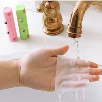 

Travel Soap Paper Portable Frog Soap Paper Sheet Mini Travel Small Soap Sheet Outdoor Disposable Soap Paper
