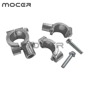 

2pcs Universal Motorcycle Handlebar Mirror Mount 10mm 7/8in Aluminum Clamp