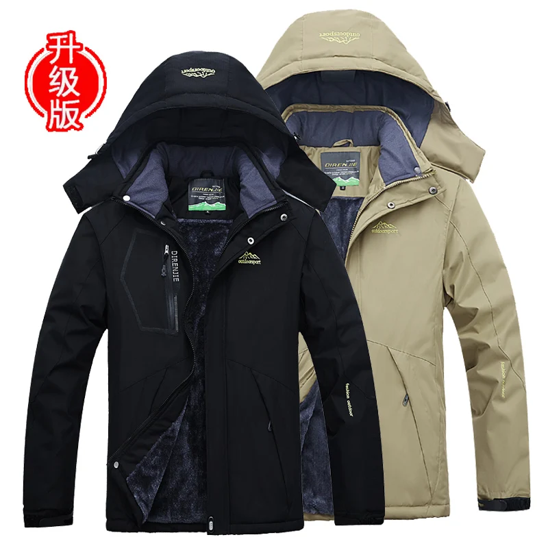 Beste 2019 Winter Fleece Waterdichte Jassen Softshell Heren Lente Herfst Wandelen Jassen Mannelijke Outdoor Camping Trekking Klimmen Jas