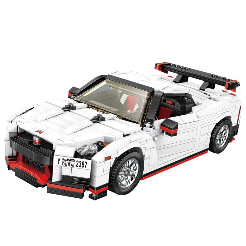 13104 творческая серия Technic Nismo Nissan GTR R35 скоростной гоночный спортивный автомобиль
