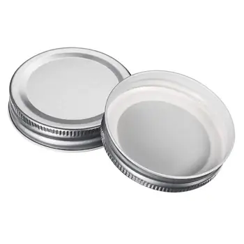 

Drinking Bottle Covers Leak Proof Sealing Water Bottle Cover Safety Storage Lid for Wide Mouth Mason Jars Kitchen Accessories