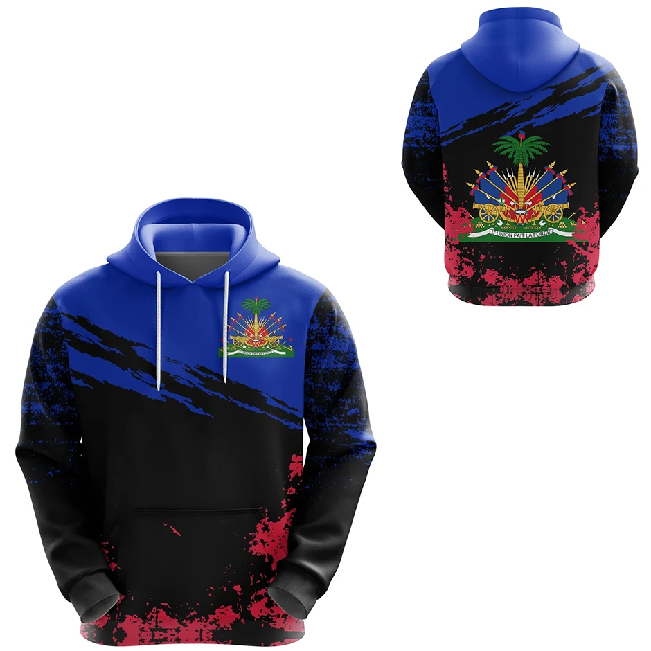 

Tessffel Country Emblem Flag Caribbean Sea Haiti Island Retro Pullover Men/Women Tracksuit Jacket 3Dprint Streetwear Hoodies A-8