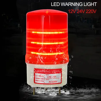 

Rotary LED Strobe Alarm Lamp Signal Warning Light Indicator Light LED Lamp Small Flashing Light Security Alarm 12V 24V 110V