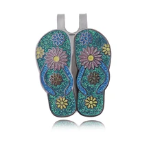 Персонализированные тапочки мяч для гольфа маркер магнит, заколка на шляпу аксессуары и заколки