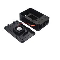 Raspberry Pi 4 Model B 2/4GB RAM + obudowa + wentylator + radiator + zasilacz + karta SD 32/64 GB + kabel kompatybilny z HDMI dla RPI 4B 4