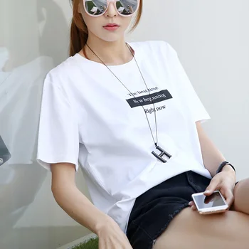 

2020 T shirt Print Women tshirt Casual Funny t shirt For Lady Top Tee Hipster Tumblr white