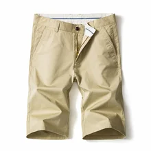 4 цвета, летние новые повседневные короткие штаны для мужчин, классический стиль, бизнес стиль, модные, стрейчевые, хаки, хлопковые шорты, мужские брендовые