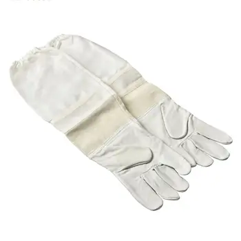 

1Pair Beekeeping Gloves Breathable Mesh Protective Anti Bite Beekeeper Tool 67JB