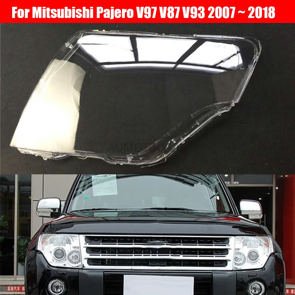 

Автомобильный налобный фонарь для Mitsubishi Pajero V97 V87 V93 2007 2018 автомобильный Сменный Чехол для автомобиля