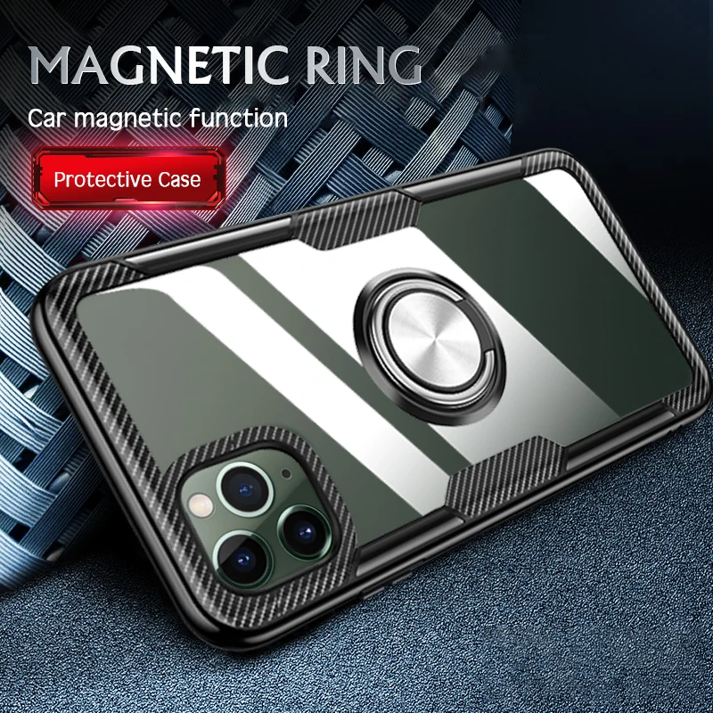 Для iPhone 12 11 Pro MAX роскошный автомобильный держатель кольцо чехол для XS XR X мягкий
