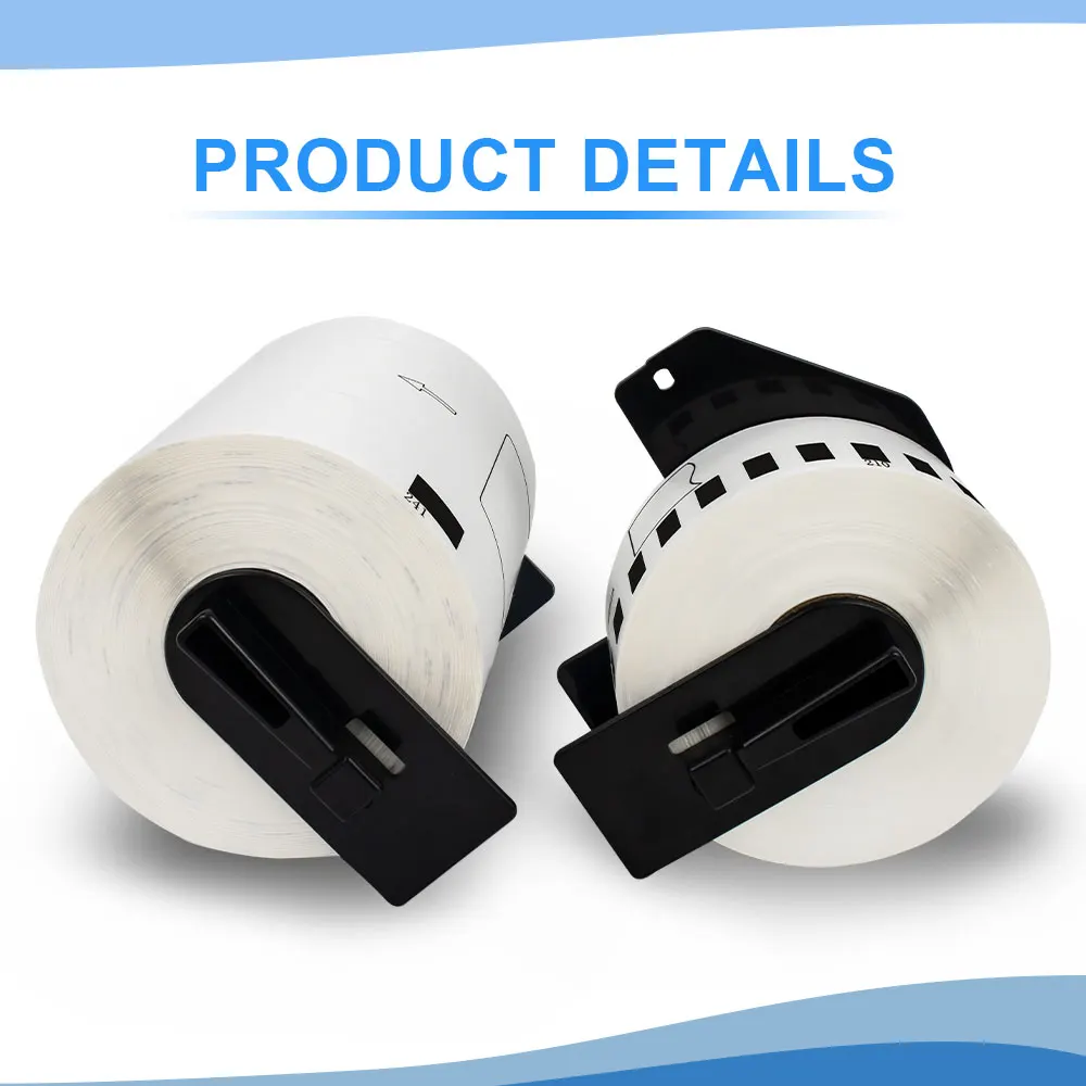 Labelwell DK 11201 29 мм * 90 400 шт. совместимая с этикетками Brother фотобумага для принтера