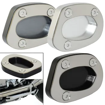 

CNC Kickstand Kick Side Stand Foot Extension Enlarger Plate Pad for TRIUMPH Thruxton 1200 R 1200R DE01 2016 2017 2018 2019 2020