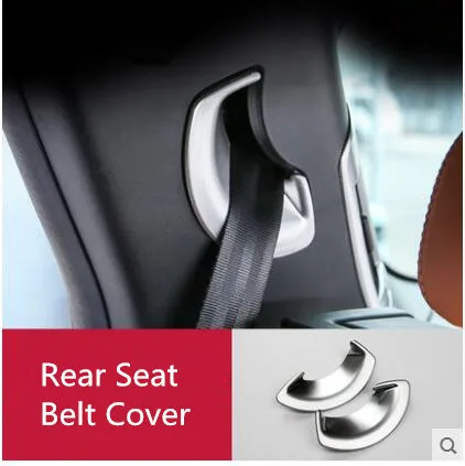 

Decorated ABS Chrome Rear Seat Belt Cover For Land Rover Discovery Z2EA883