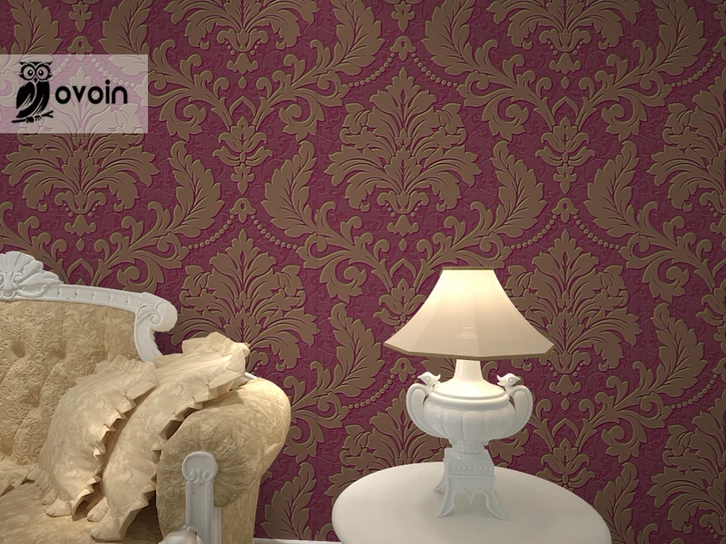 Luxury Modern Metallic 3D Damask Vinyl Wallpaper Wall Paper Bedroom Living Room Wallpapers Roll Silver Grey,Black,Red,Brown Luxury Modern Metallic 3D Damask Vinyl Wallpaper Wall Paper Bedroom Living Room Wallpapers Roll Silver Grey,Black,Red,Brown