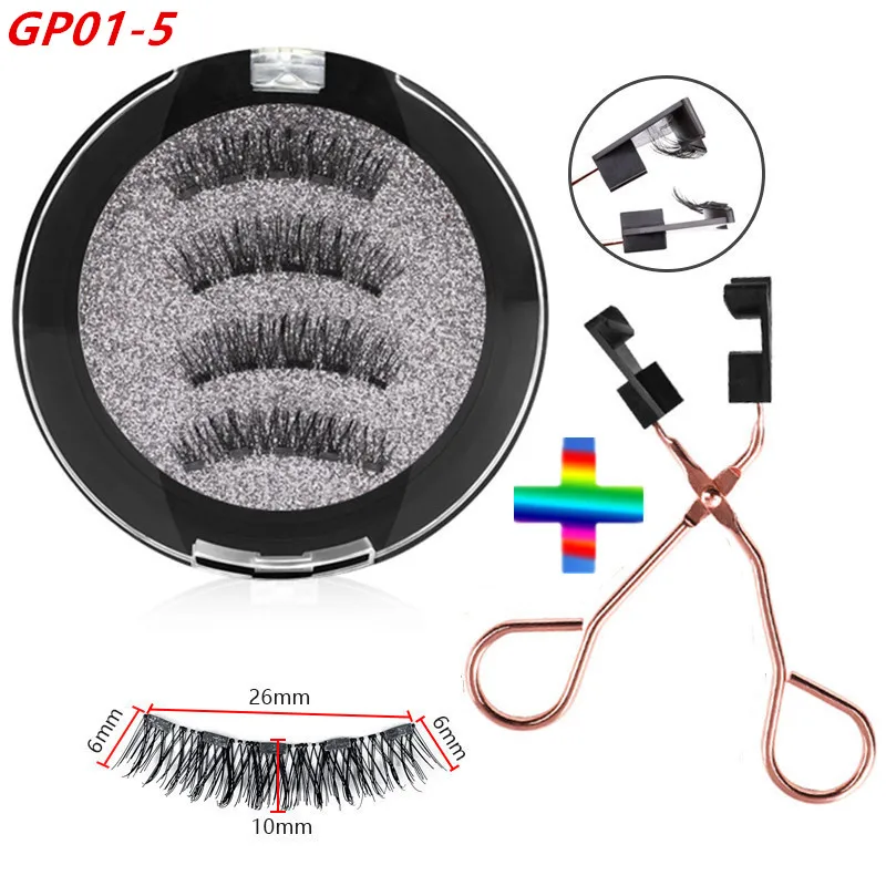 5 Magnete Ciglia Magnetiche Trucco Ciglia Ciglia Magnetiche Naturali Pinzette Per Ciglia Riutilizzabili Spedizione Gratuita