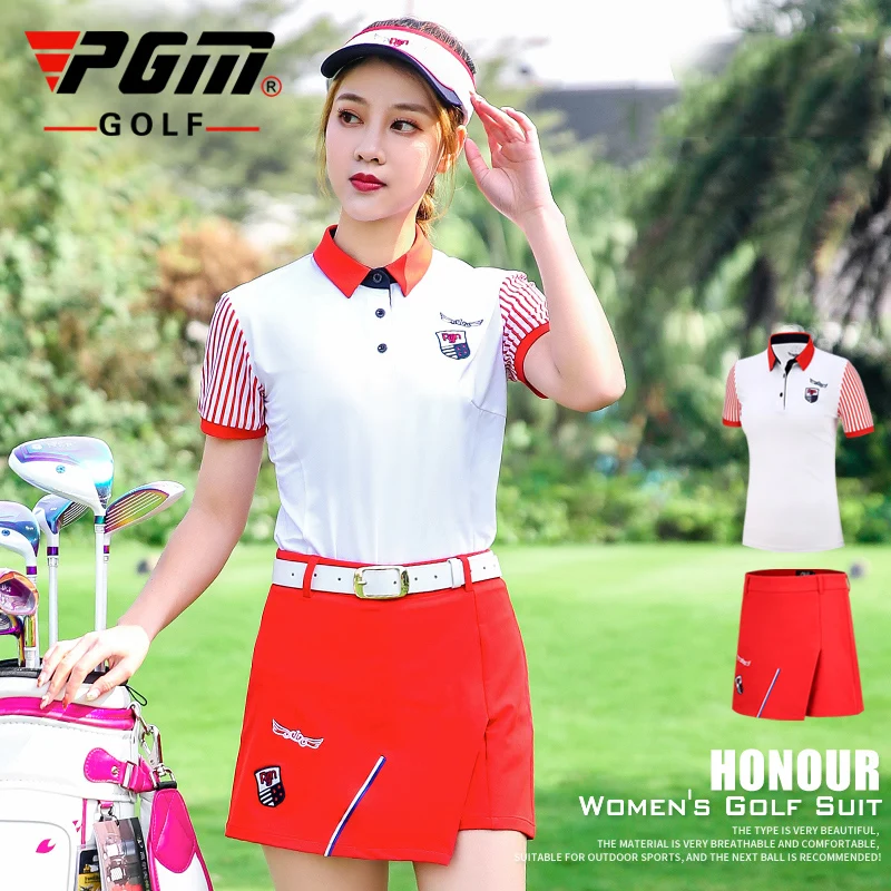 Golf Apparel Women Short Skirt Female Summer Leisure Sport Skirt Girl Wear Anti-exposure Short Dress XS-XL