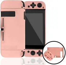 Pour Nintendo Switch NS Joy Con housse de protection Coque extérieure Coque de protection Console de commutation amovible Ultra mince Pure Colo 
