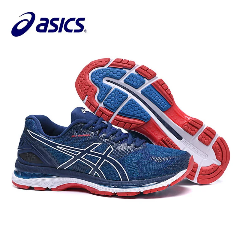 ASICS GEL-Nimbus 20 оригинальные мужские кроссовки для бега Asics мужские кроссовки дышащая Спортивная обувь кроссовки