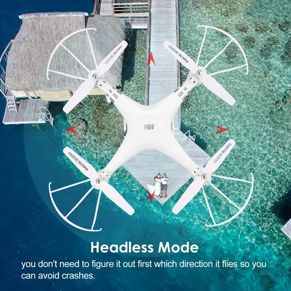 SH5H 2.4G 4CH Mini Smart RC Drone Quadcopter No Camera Altitude Hold Headless Mode One Key Return LED Light Control Speed Toys