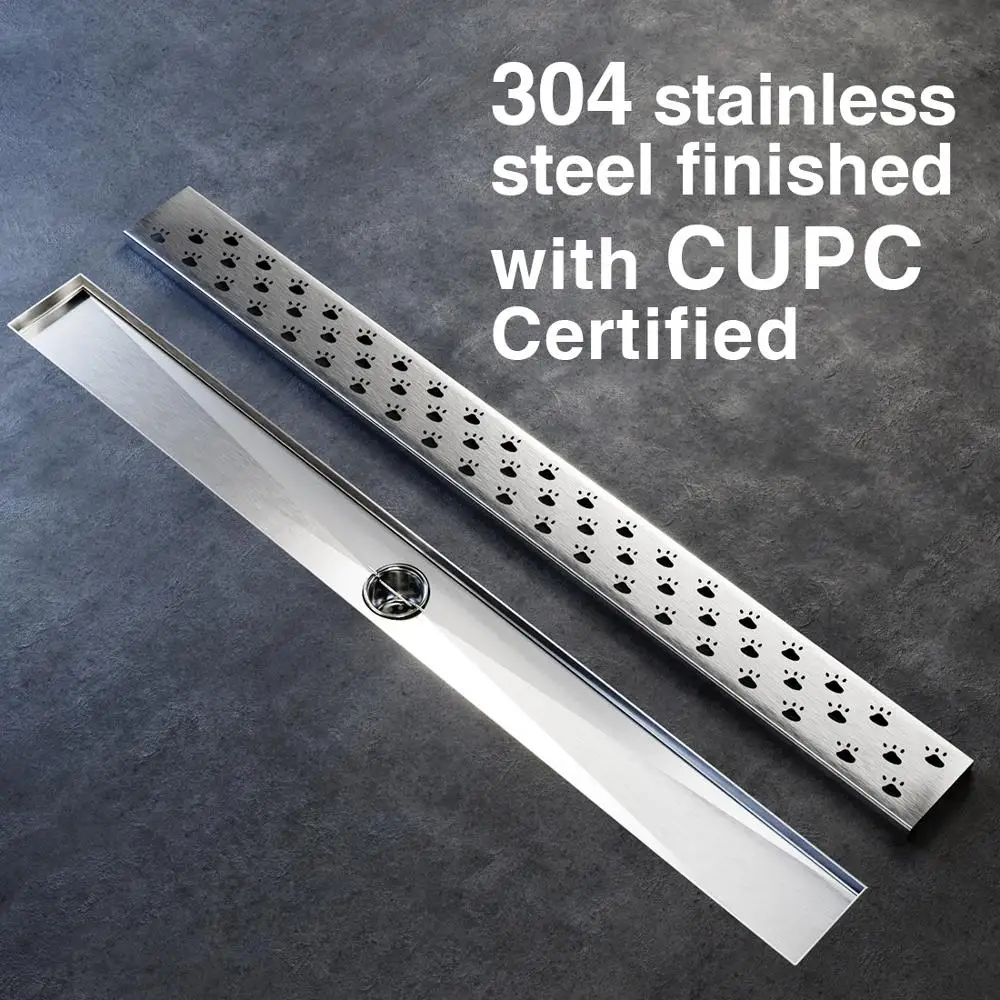 Dawn Stainless Steel Linear Shower Drains 32 in. Bathroom Brisbane
