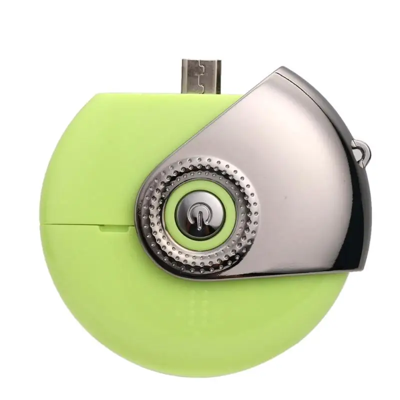 Usb зарядка нано туман удобный распыление Mister увлажняющий лицо спрей - Цвет: green