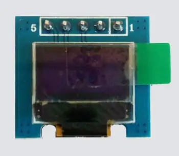 

0.49 inch 5P Blue OLED Module SSD1306 Drive IC 64*32 IIC Interface 3.3V 5V
