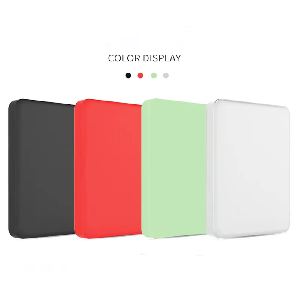 Hard Disk Case HDD Enclosure External Hard Drive Housing Portable Hard Drive Hard Disk Soft Silicone Cover Protect Sleeve Skin PSSD Case for WD Elements/SE Hard Drive 500G/1T/2T