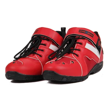 

PRO-BIKER Motocross Riding Boots Men Motorcycle Boots Motorbike Dirt Bike Racing Moto Boots Motorcycle Protctor Shoes 3 Colour