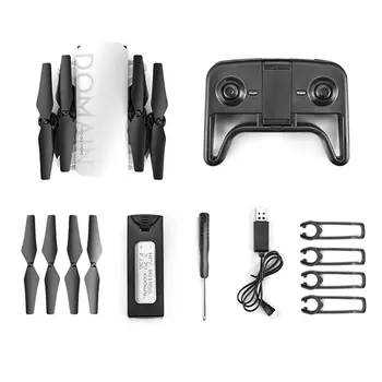 

2019 NEW R7 RC Folding Drone With 4K Wide-angle HD Camera RC Helicopter Headless Mode Camera RC Aircraft with 1 * Batteries