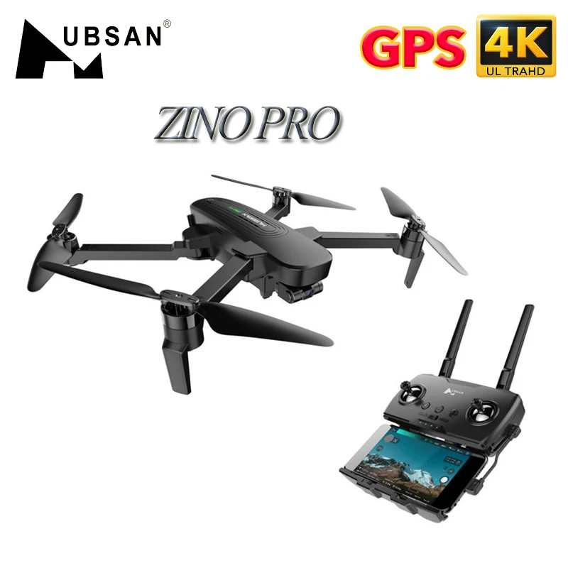 

Hubsan Quadcopter ZINO PRO GPS 5G WiFi 4KM FPV With 4K UHD Camera 3-Axis Gimbal Sphere Panoramas RC Drone Quadcopter RT