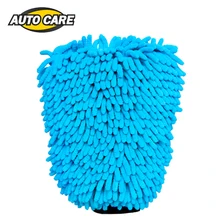 2 в 1 микрофибра синель Автомойка рукавица/перчатка синий зеленый оранжевый 3 Цвета сейчас коврик для чистки автомобиля