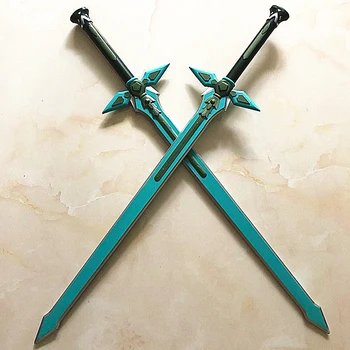 

Sword Art Online 1: 1 80cm Dark Repeller & Clearer Sword Asuna Kirigaya Kazuto SAO Action Figure Weapon Sword PU Cosplay toy