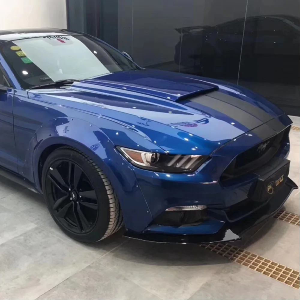 Карбоновая Передняя капот совок подходит для- Mustang Roush капот совок