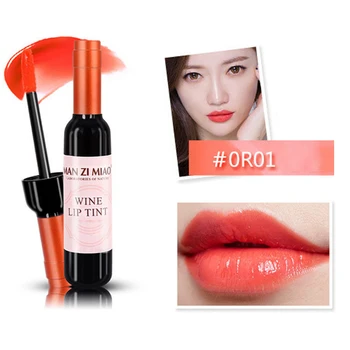 Wine Red Korean Style Lip Tint Baby Pink Lip For Women Makeup Liquid Lipstick Moisturize Lip gloss red lip Cosmetic 36