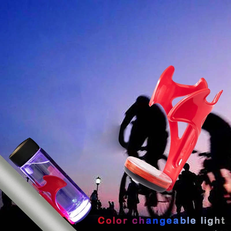 Держатель клеток для велосипедной бутылки с водой, держатель для бутылки с напитком, держатель для бутылки, аксессуары для велосипедной чашки, светильник для велосипеда