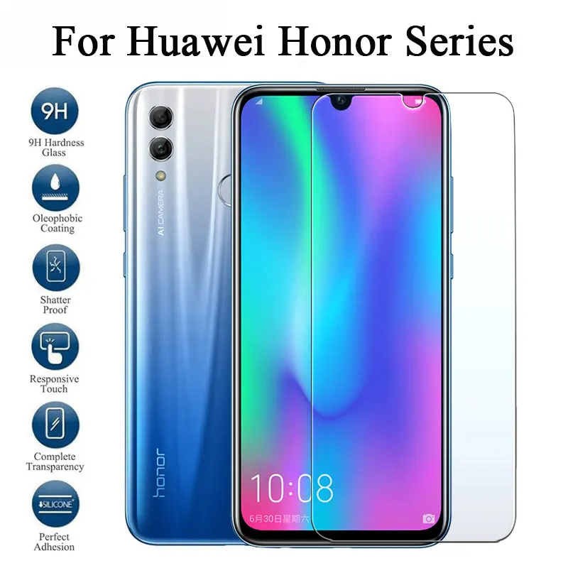 Защитное стекло для huawei honor 10 lite 10i 20i 20 pro i v v20 9 v9 9i 9x huway huawie hono защита для экрана verre